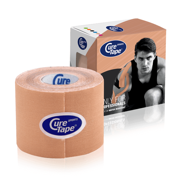 CureTape Sports 5cm x 5m Beige