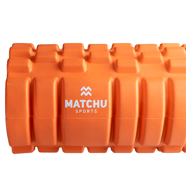 Matchu Sports Foam Roller Oranje Logo