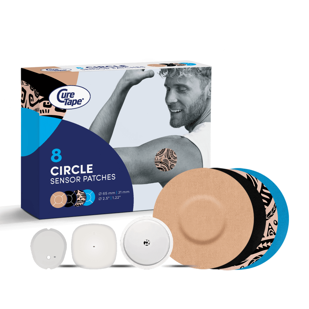 CureTape® Sensor Patches Circle MIX (8 stuks) - Image 2