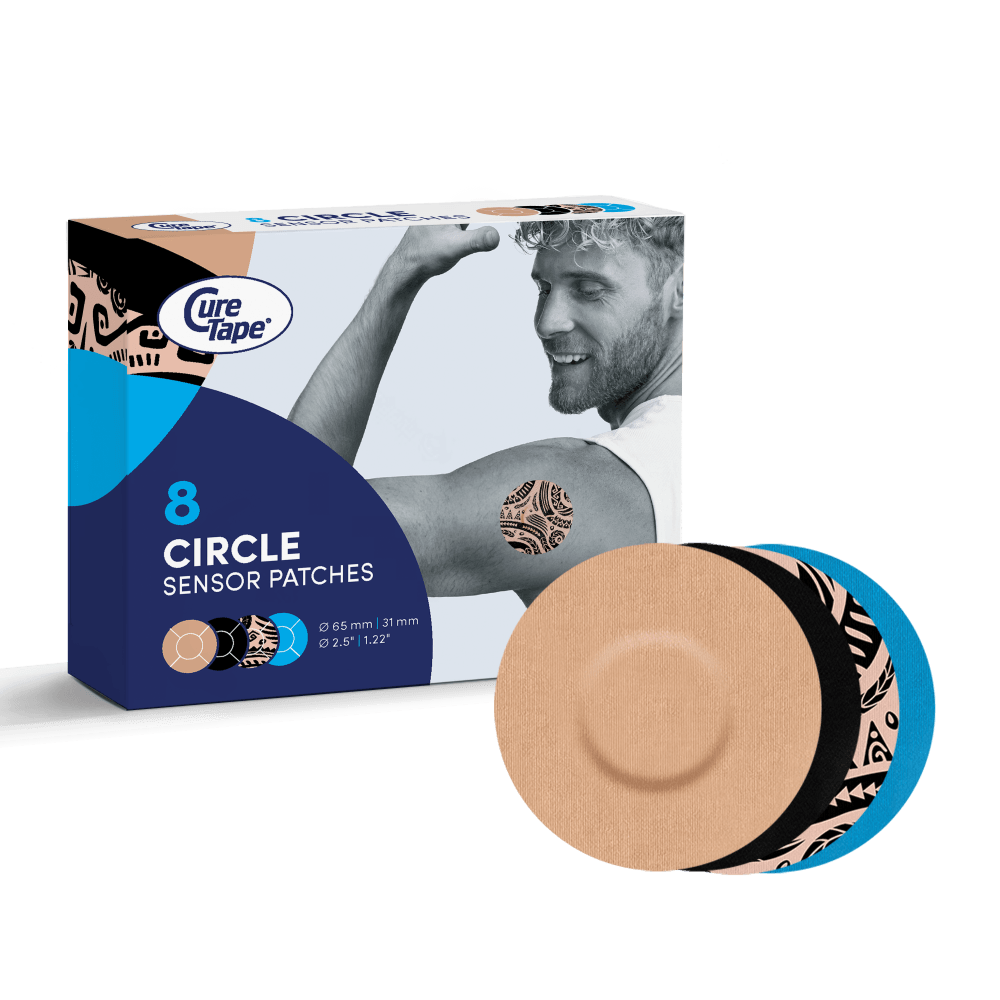 CureTape® Sensor Patches Circle MIX (8 stuks) - Image 3